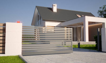 Zaunanlage bauen
