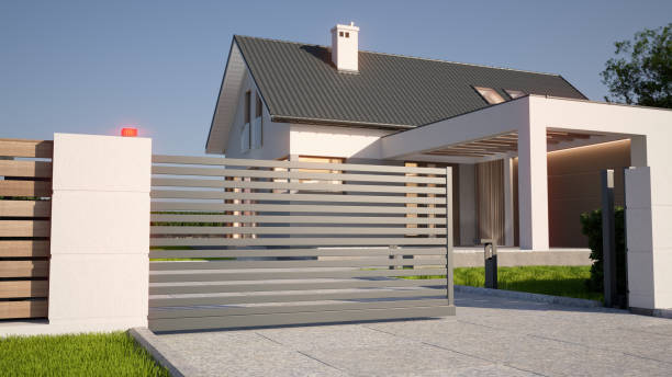 Zaunanlage bauen
